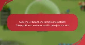 Salaperäiset latausbonukset jalokivipaketeille: Yllätyspalkinnot, avattavat sisällöt, pelaajien innostus
