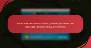Viikoittaiset latausbonukset Gems-paketeille: Johdonmukaiset tarjoukset, Pelaajalojaalisuus, Sitoutuminen